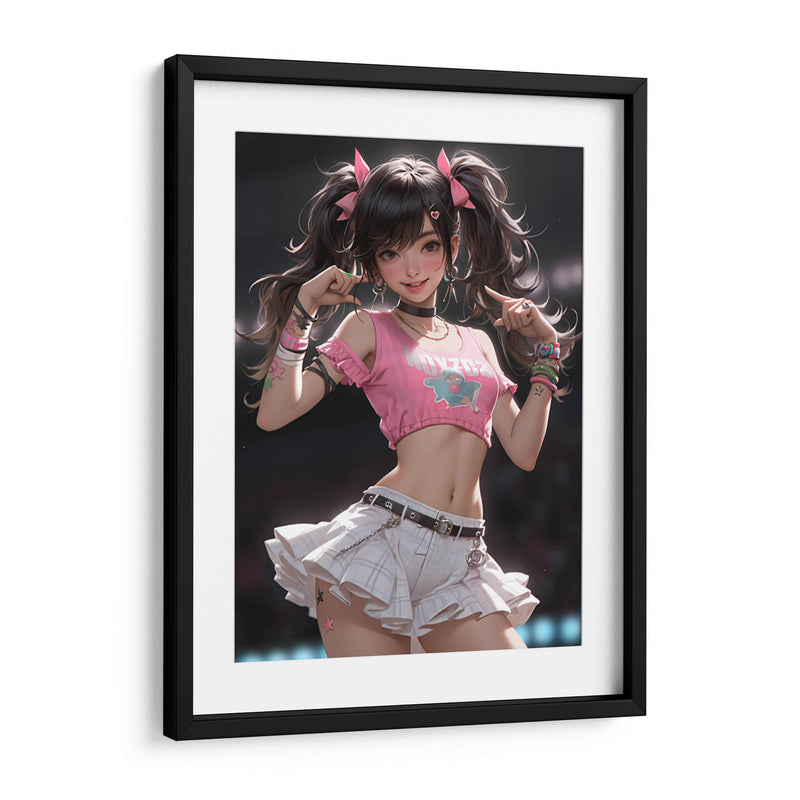 La Chica Kpop - 1 - DeLaVegaGaming | Cuadro decorativo de Canvas Lab