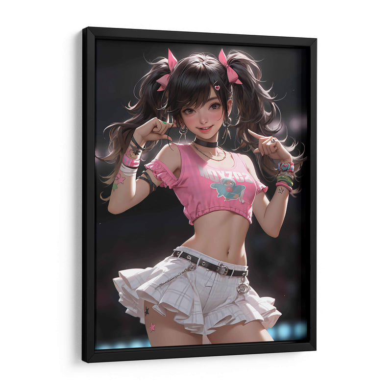 La Chica Kpop - 1 - DeLaVegaGaming | Cuadro decorativo de Canvas Lab