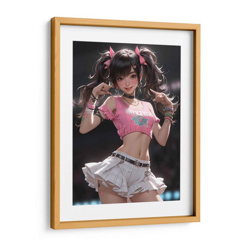 La Chica Kpop - 1 - DeLaVegaGaming | Cuadro decorativo de Canvas Lab