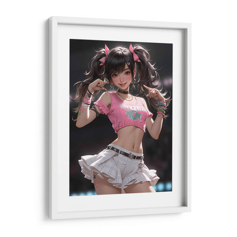 La Chica Kpop - 1 - DeLaVegaGaming | Cuadro decorativo de Canvas Lab