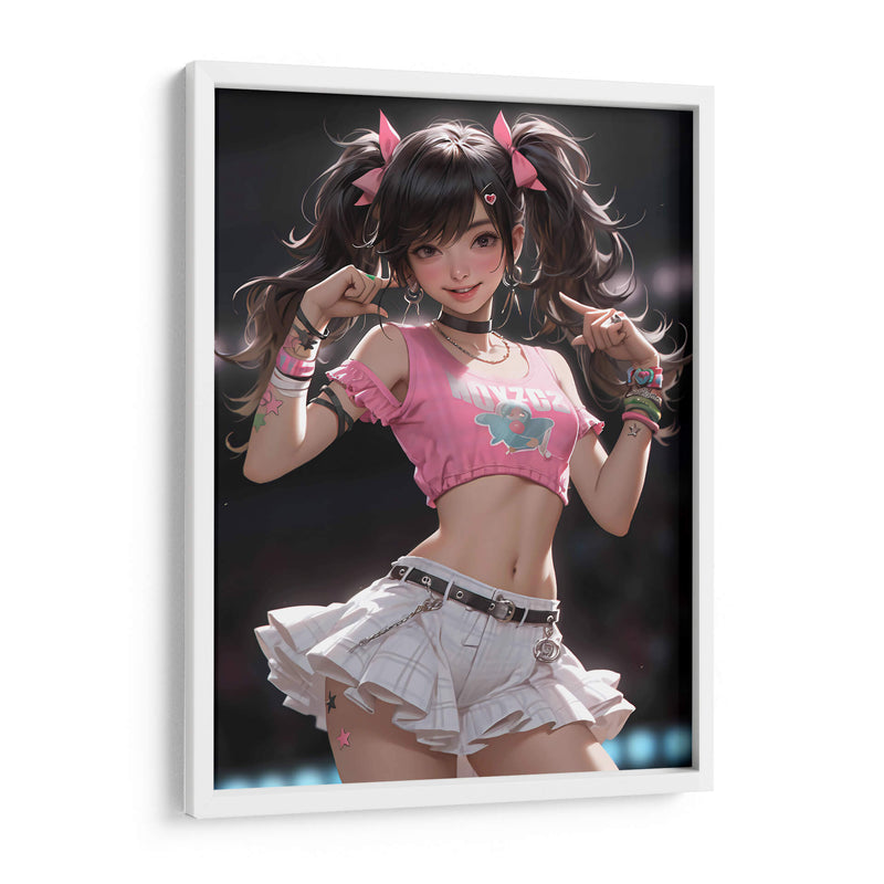 La Chica Kpop - 1 - DeLaVegaGaming | Cuadro decorativo de Canvas Lab
