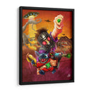 Área 51 - Axell Mejía Art | Cuadro decorativo de Canvas Lab