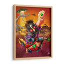 Área 51 - Axell Mejía Art | Cuadro decorativo de Canvas Lab