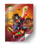 Área 51 - Axell Mejía Art | Cuadro decorativo de Canvas Lab