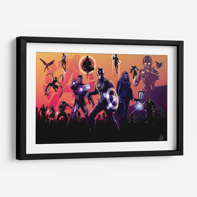 Avengers Assemble - Axell Mejía Art | Cuadro decorativo de Canvas Lab