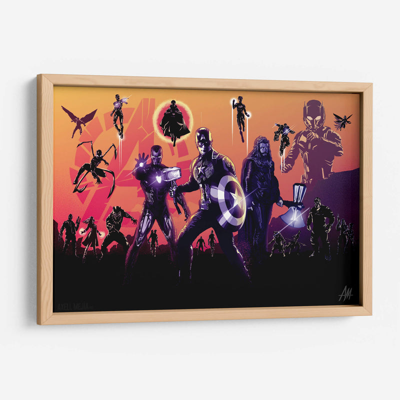 Avengers Assemble - Axell Mejía Art | Cuadro decorativo de Canvas Lab