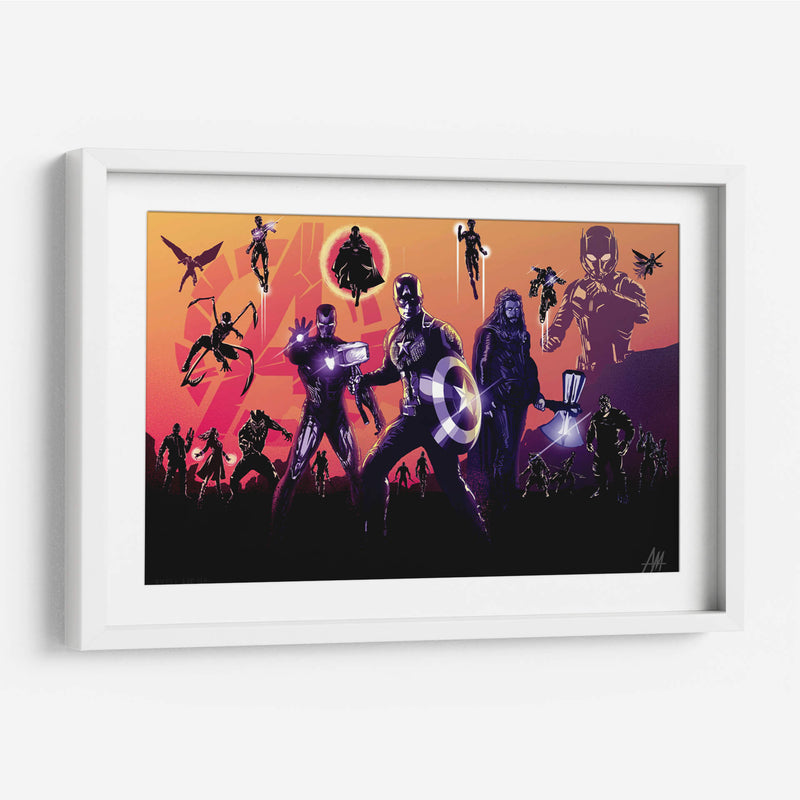 Avengers Assemble - Axell Mejía Art | Cuadro decorativo de Canvas Lab
