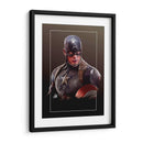 Capitán América - Axell Mejía Art | Cuadro decorativo de Canvas Lab