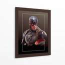 Capitán América - Axell Mejía Art | Cuadro decorativo de Canvas Lab
