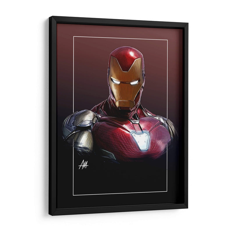 Iron Man - Axell Mejía Art | Cuadro decorativo de Canvas Lab