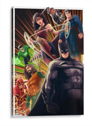 Justice League - Axell Mejía Art | Cuadro decorativo de Canvas Lab