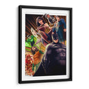 Justice League - Axell Mejía Art | Cuadro decorativo de Canvas Lab