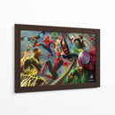 Sinister 6 Battle - Axell Mejía Art | Cuadro decorativo de Canvas Lab