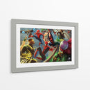 Sinister 6 Battle - Axell Mejía Art | Cuadro decorativo de Canvas Lab