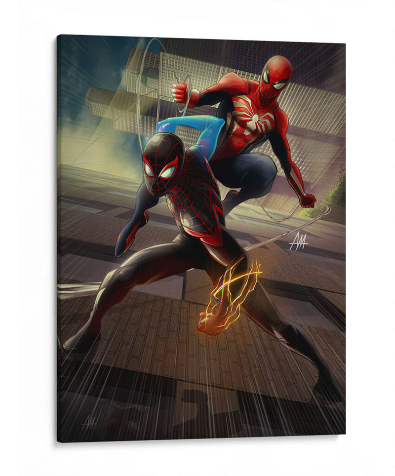 Spider-Men - Axell Mejía Art | Cuadro decorativo de Canvas Lab