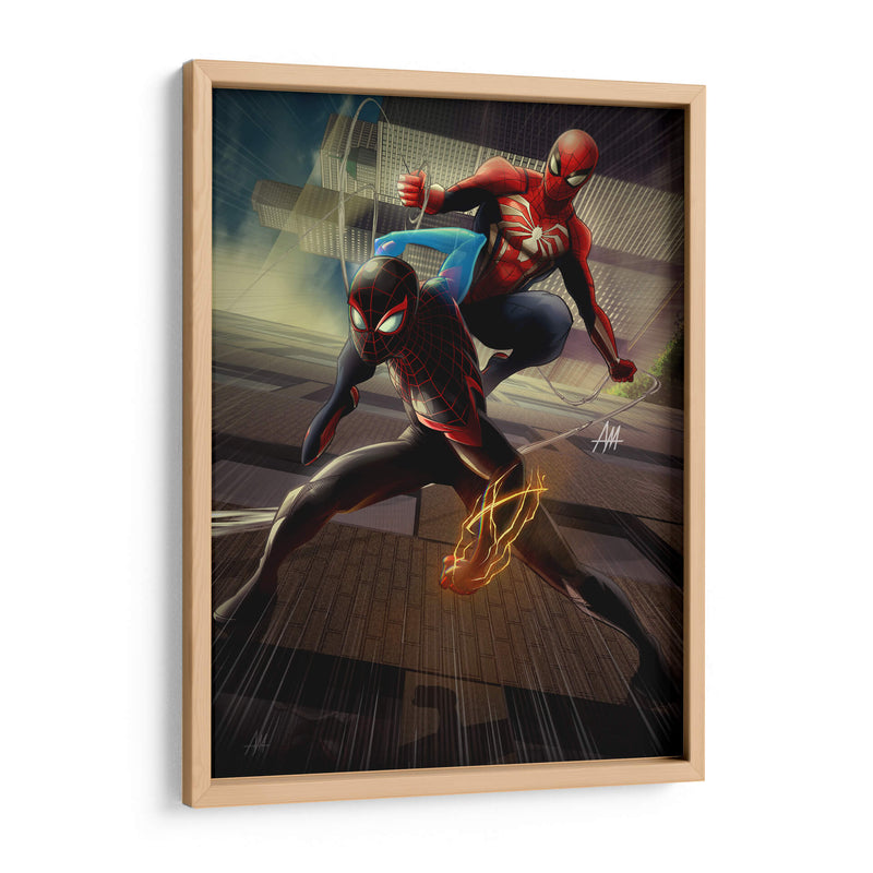 Spider-Men - Axell Mejía Art | Cuadro decorativo de Canvas Lab