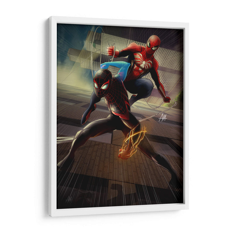 Spider-Men - Axell Mejía Art | Cuadro decorativo de Canvas Lab
