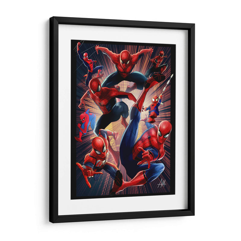 Spider-Verse - Axell Mejía Art | Cuadro decorativo de Canvas Lab
