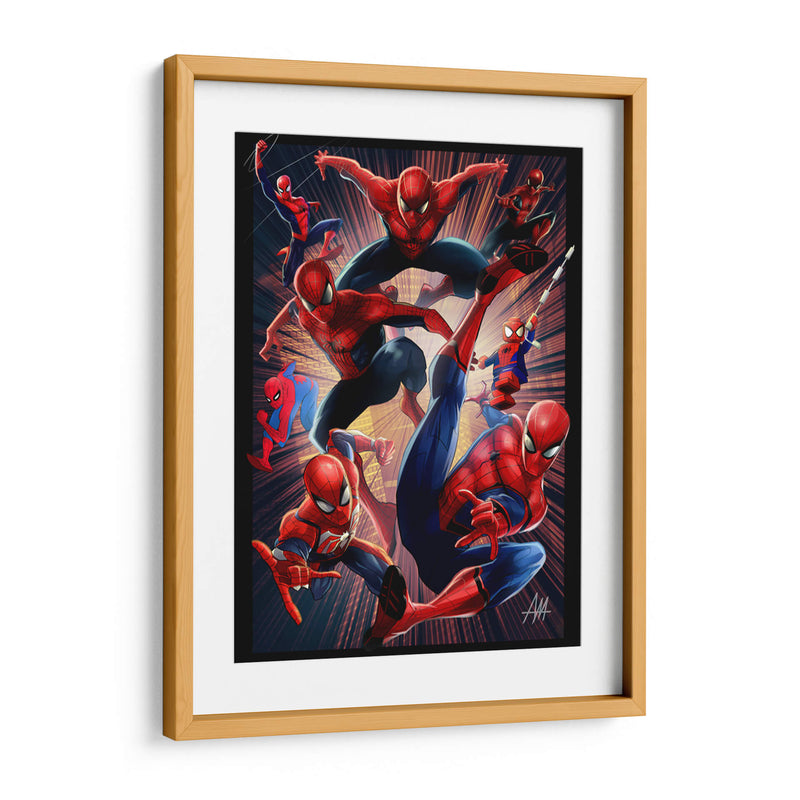 Spider-Verse - Axell Mejía Art | Cuadro decorativo de Canvas Lab