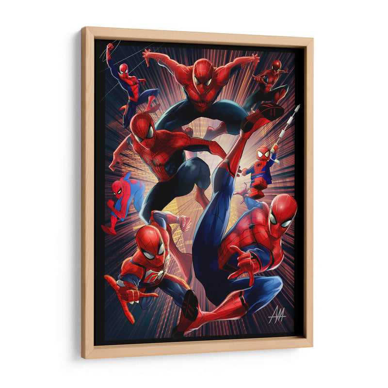 Spider-Verse - Axell Mejía Art | Cuadro decorativo de Canvas Lab