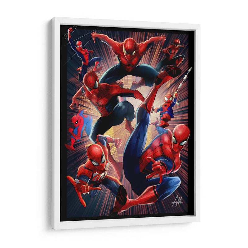 Spider-Verse - Axell Mejía Art | Cuadro decorativo de Canvas Lab