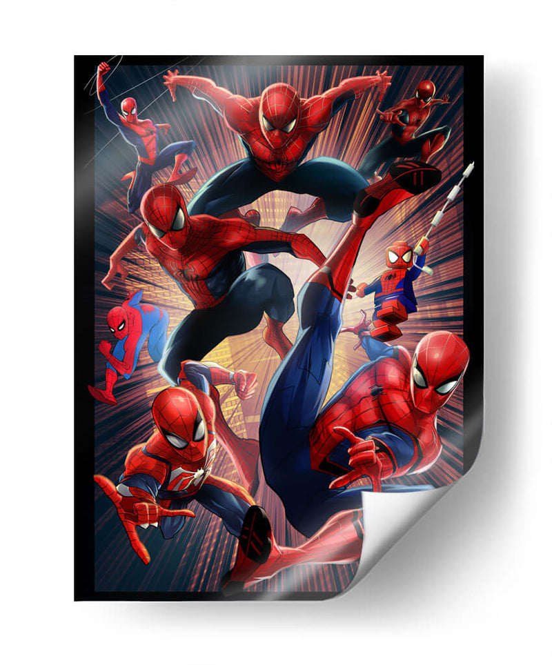 Spider-Verse - Axell Mejía Art | Cuadro decorativo de Canvas Lab