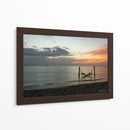 Hamaca en el mar al atardecer - 5000 grados | Cuadro decorativo de Canvas Lab