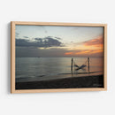 Hamaca en el mar al atardecer - 5000 grados | Cuadro decorativo de Canvas Lab