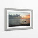 Hamaca en el mar al atardecer - 5000 grados | Cuadro decorativo de Canvas Lab