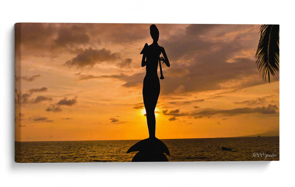 Atardecer en Vallarta - 5000 grados | Cuadro decorativo de Canvas Lab