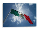 Bandera de México con sol - 5000 grados | Cuadro decorativo de Canvas Lab