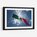 Bandera de México con sol - 5000 grados | Cuadro decorativo de Canvas Lab