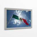 Bandera de México con sol - 5000 grados | Cuadro decorativo de Canvas Lab