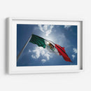 Bandera de México con sol - 5000 grados | Cuadro decorativo de Canvas Lab