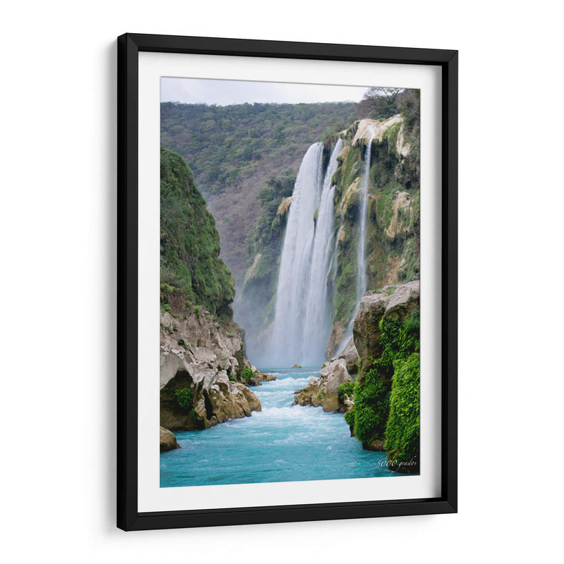 Cascada de Tamul SLP - 5000 grados | Cuadro decorativo de Canvas Lab