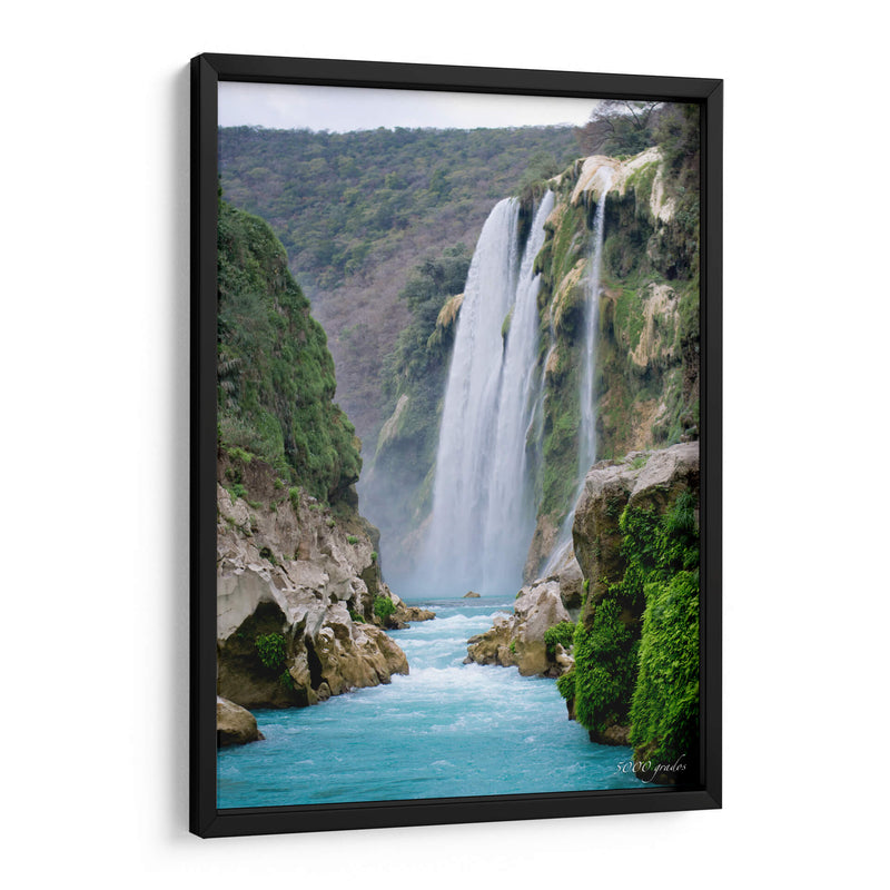Cascada de Tamul SLP - 5000 grados | Cuadro decorativo de Canvas Lab