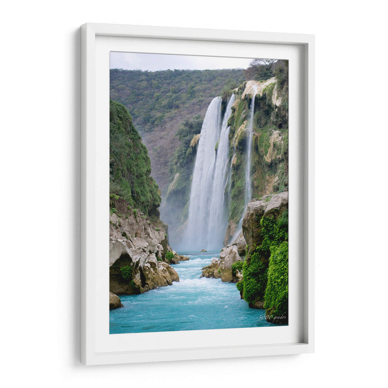 Cascada de Tamul SLP - 5000 grados | Cuadro decorativo de Canvas Lab