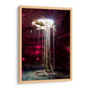 Cenote en Valladolid con raices de arbol - 5000 grados | Cuadro decorativo de Canvas Lab