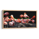 Flamingos en descanso - 5000 grados | Cuadro decorativo de Canvas Lab