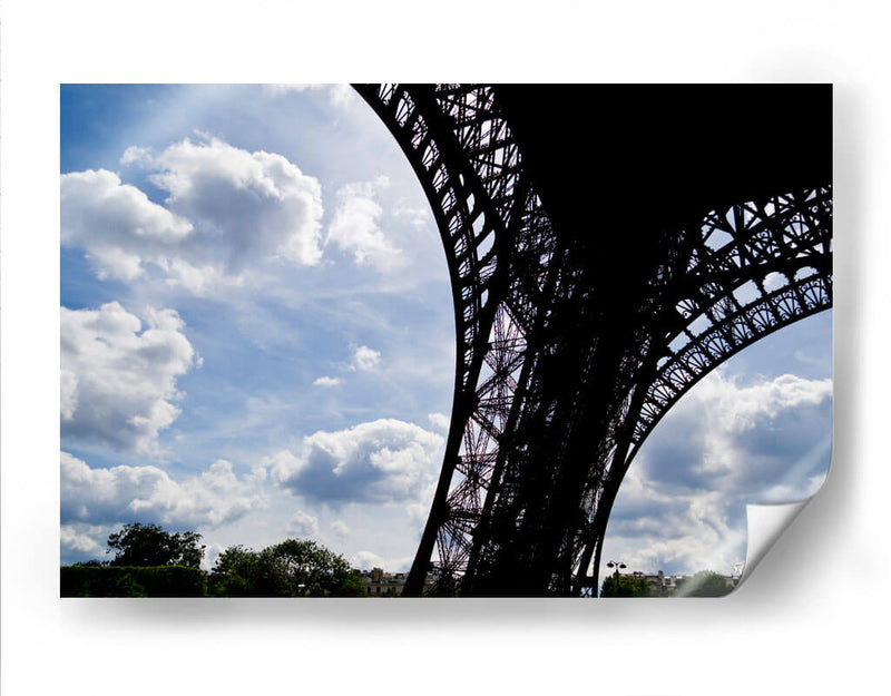 Nubes en la torre - 5000 grados | Cuadro decorativo de Canvas Lab