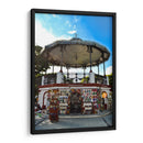 Quiosco con artesanias mexicanas - 5000 grados | Cuadro decorativo de Canvas Lab