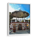 Quiosco con artesanias mexicanas - 5000 grados | Cuadro decorativo de Canvas Lab