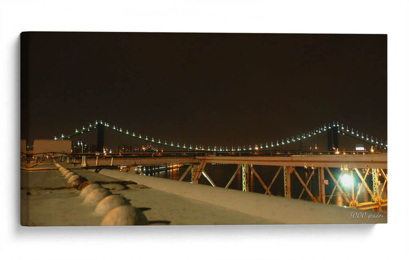 Un puente desde otro - 5000 grados | Cuadro decorativo de Canvas Lab