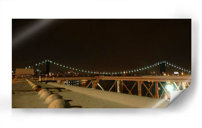 Un puente desde otro - 5000 grados | Cuadro decorativo de Canvas Lab