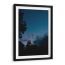 Atardecer con luna en cuarto creciente - Enrique Estrada | Cuadro decorativo de Canvas Lab