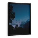 Atardecer con luna en cuarto creciente - Enrique Estrada | Cuadro decorativo de Canvas Lab