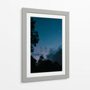 Atardecer con luna en cuarto creciente - Enrique Estrada | Cuadro decorativo de Canvas Lab