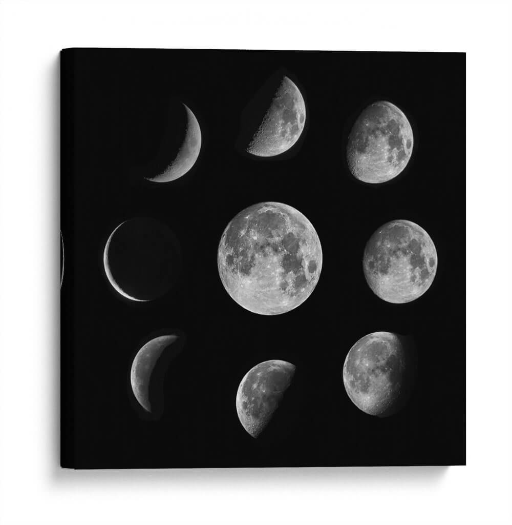 Fases Luna - Enrique Estrada | Cuadro decorativo de Canvas Lab