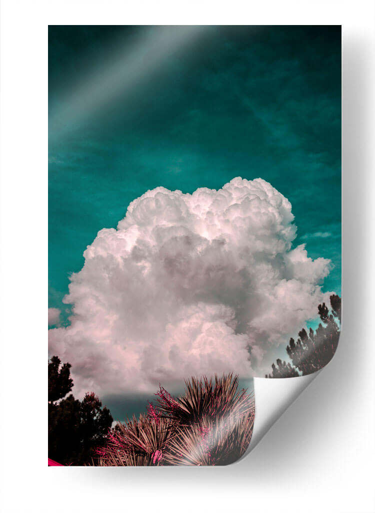 Nube y árboles - Enrique Estrada | Cuadro decorativo de Canvas Lab