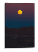 Luna llena sobre montañas - Enrique Estrada | Cuadro decorativo de Canvas Lab